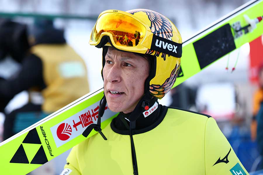 葛西紀明【写真:長田洋平/アフロスポーツ】