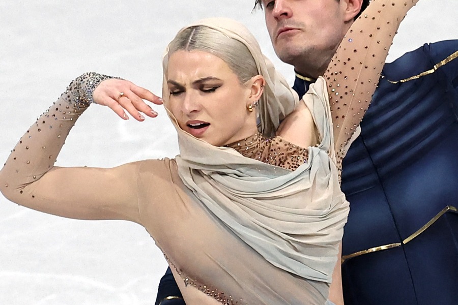 アイスダンス・スペイン代表、オリビア・スマートが結婚を発表【写真:ロイター】