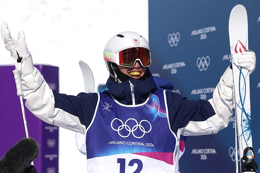 男子デュアルモーグル4位に入った島川拓也【写真：ロイター】