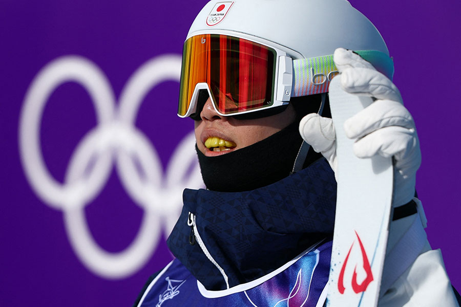 フリースタイルスキー男子デュアルモーグルに出場した島川拓也【写真：ロイター】