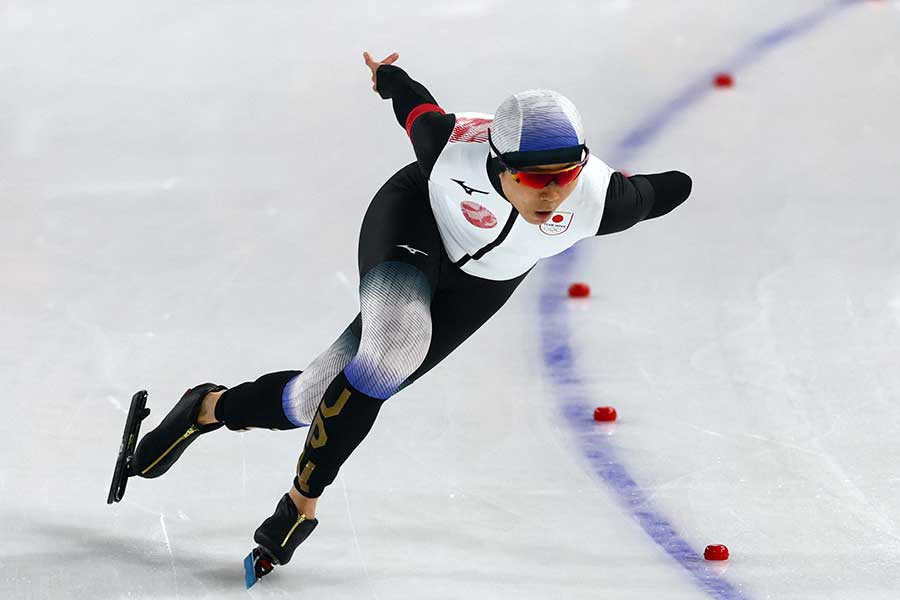 スピードスケート女子500メートルで銅メダルを獲得した高木美帆【写真：ロイター】