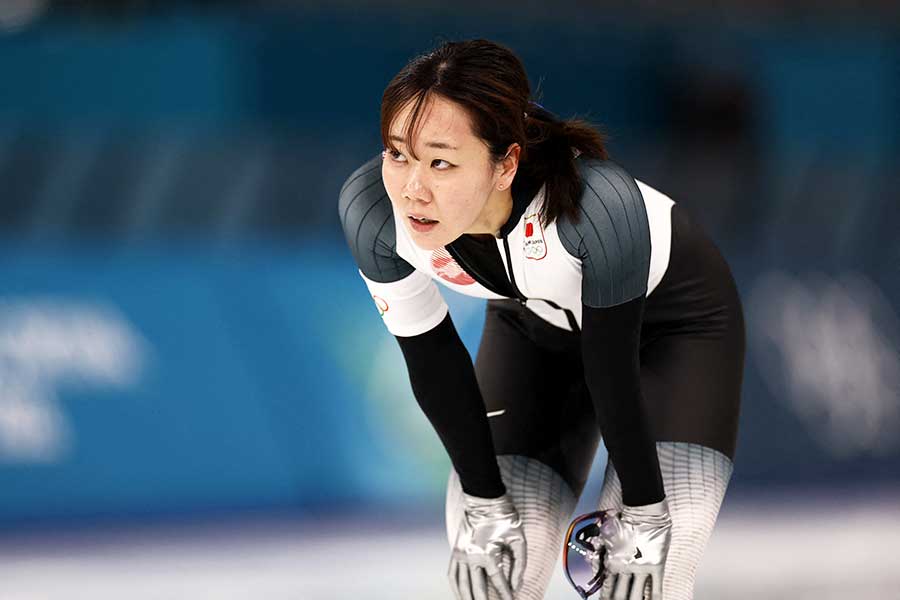 スピードスケート女子500メートルに出場した吉田雪乃【写真：ロイター】