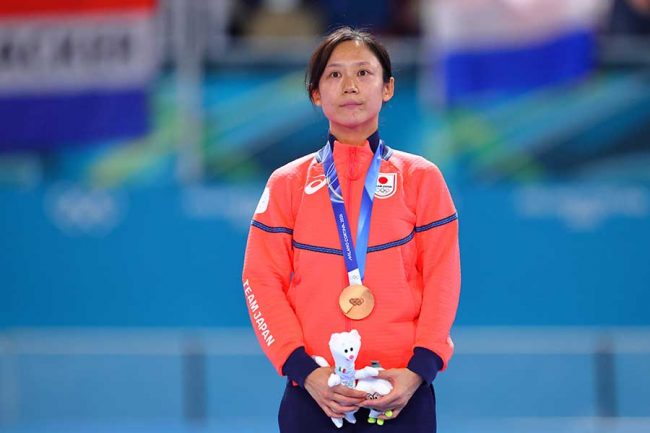 オランダ女子に挟まれ「大きいなぁ」 高木美帆、表彰式で判明した異端