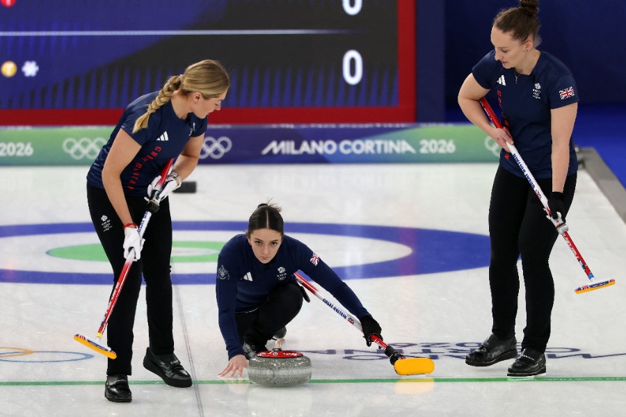 カーリング女子英国代表【写真：ロイター】