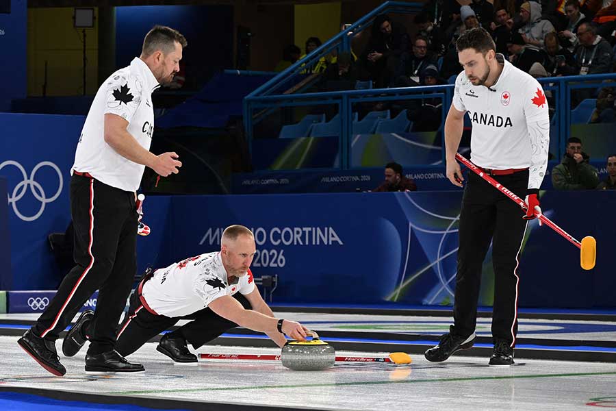 カーリング男子カナダ代表【写真：ロイター】