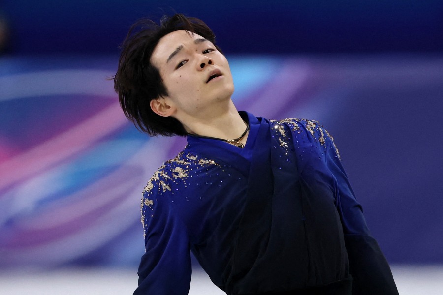 フィギュアスケート男子の鍵山優真【写真：ロイター】