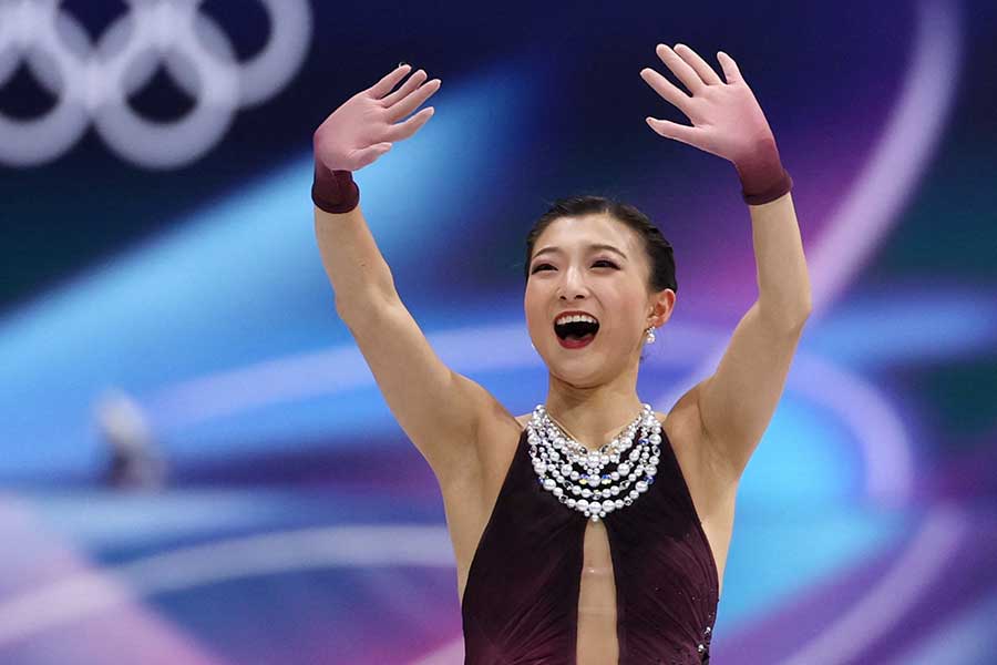 坂本花織【写真：ロイター】
