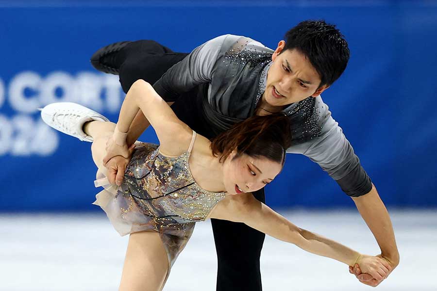 三浦璃来、木原龍一組【写真：ロイター】