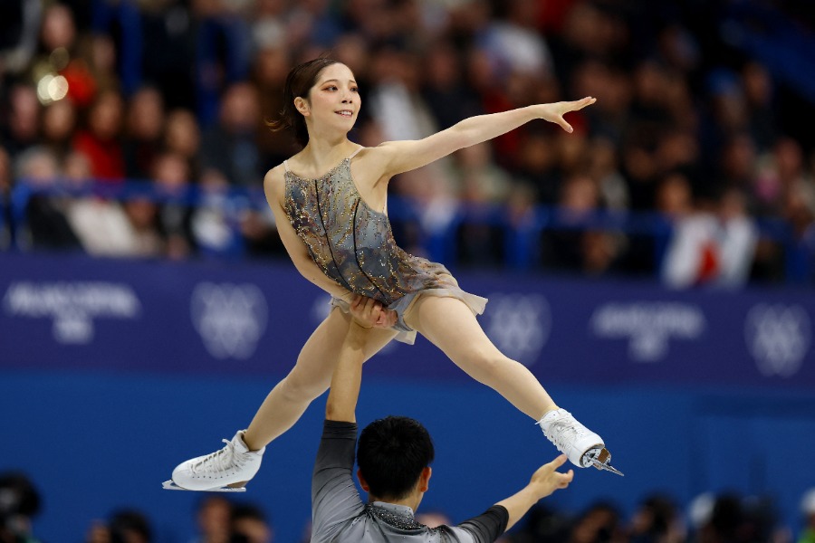 三浦璃来、木原龍一組【写真：ロイター】