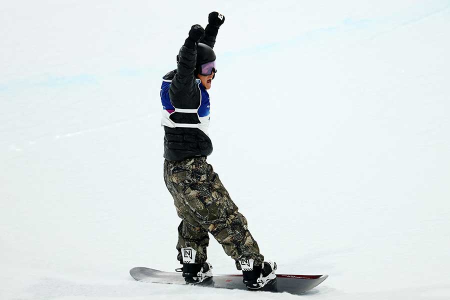 スノーボード男子ハーフパイプで6位に終わったイ・チェウン【写真：ロイター】