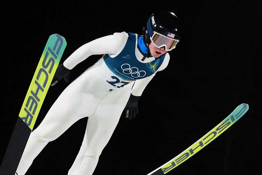 ミラノ・コルティナ五輪に出場したアニカ・ベルショー【写真:ロイター】