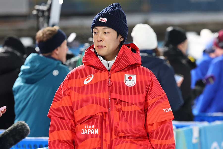 スーパー団体に出場した小林陵侑【写真：長田洋平/アフロスポーツ】