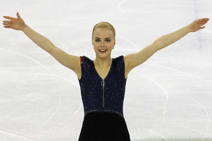 2010年バンクーバー五輪に出場したキーラ・コルピさん【写真：AP/アフロ】