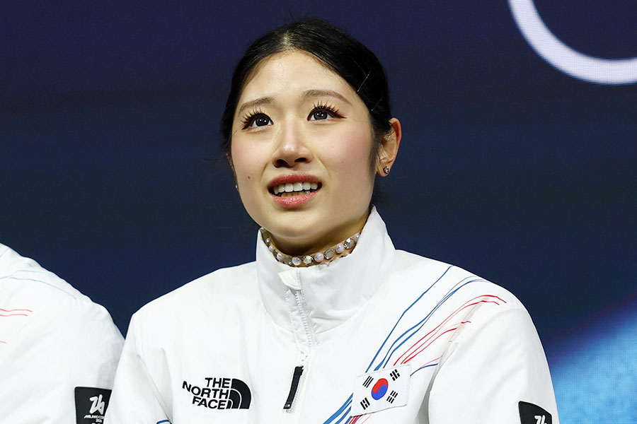 女子SPに出場した韓国のイ・へイン【写真：ロイター】