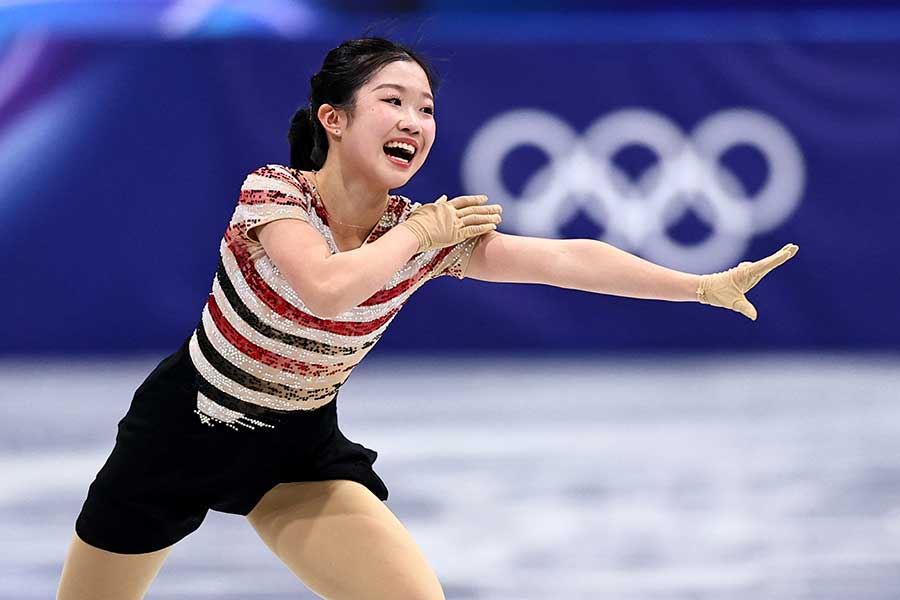 女子SPで好演技を披露した中井亜美【写真：ロイター】