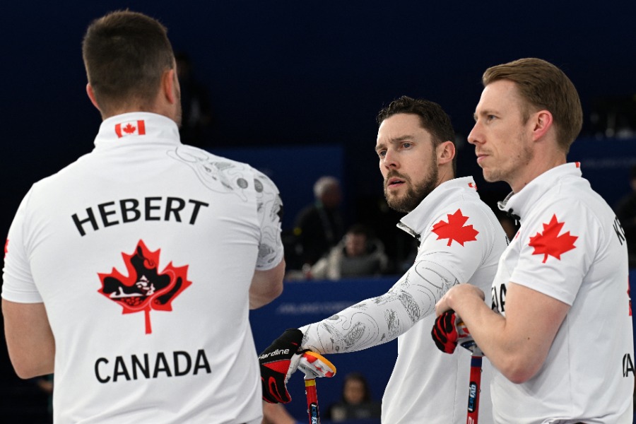 カーリング男子カナダ代表【写真:ロイター】