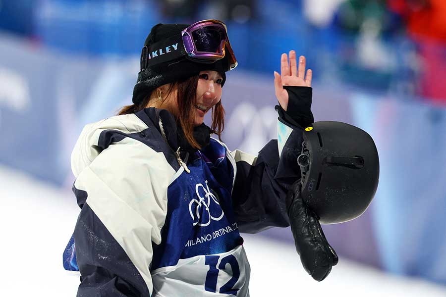 スノーボード女子ビッグエア、スロープスタイルに出場した岩渕麗楽【写真:ロイター】