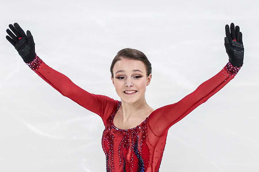 アンナ・シェルバコワ【写真：TASS/アフロ】