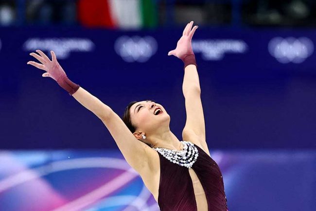 坂本花織、涙の銀メダルで五輪に別れ 17歳・中井亜美が銅でダブル表彰台、金メダルは逆転でアリサ・リウ【ミラノ五輪】 | THE ANSWER