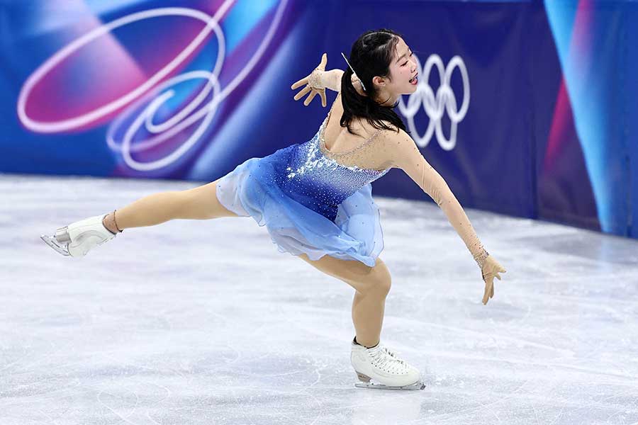 フィギュア女子で銅メダルを獲得した中井亜美【写真:ロイター】