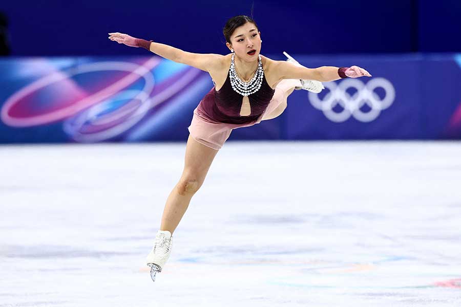 坂本花織【写真：ロイター】
