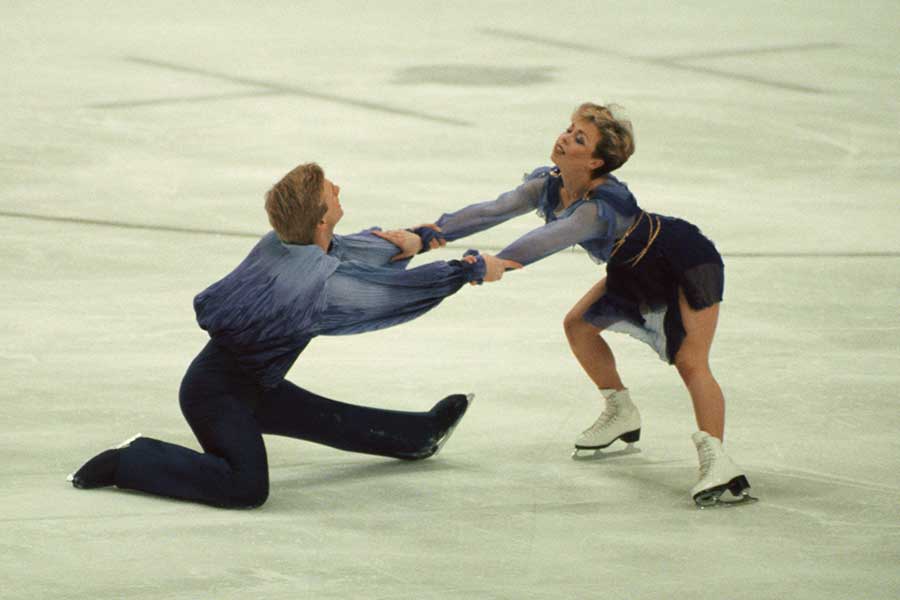 1984年サラエボ五輪に出場したジェイン・トービル、クリストファー・ディーン組【写真:山田真市/アフロ】