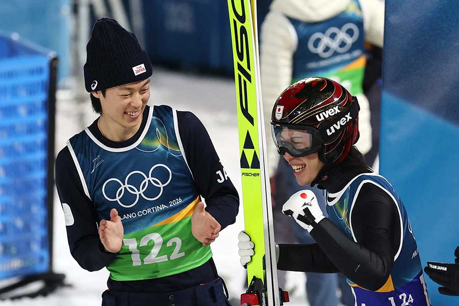 小林陵侑と二階堂蓮(右)【写真:ロイター】