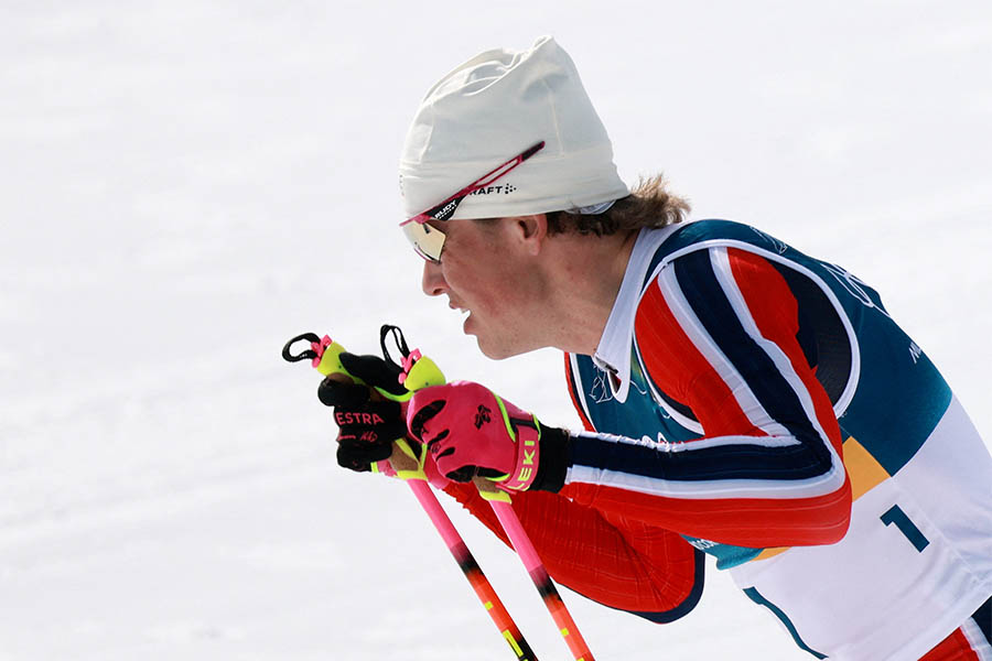 今大会6つ目の金メダルを獲得したヨハンネスヘスフロト・クレボ【写真：ロイター】