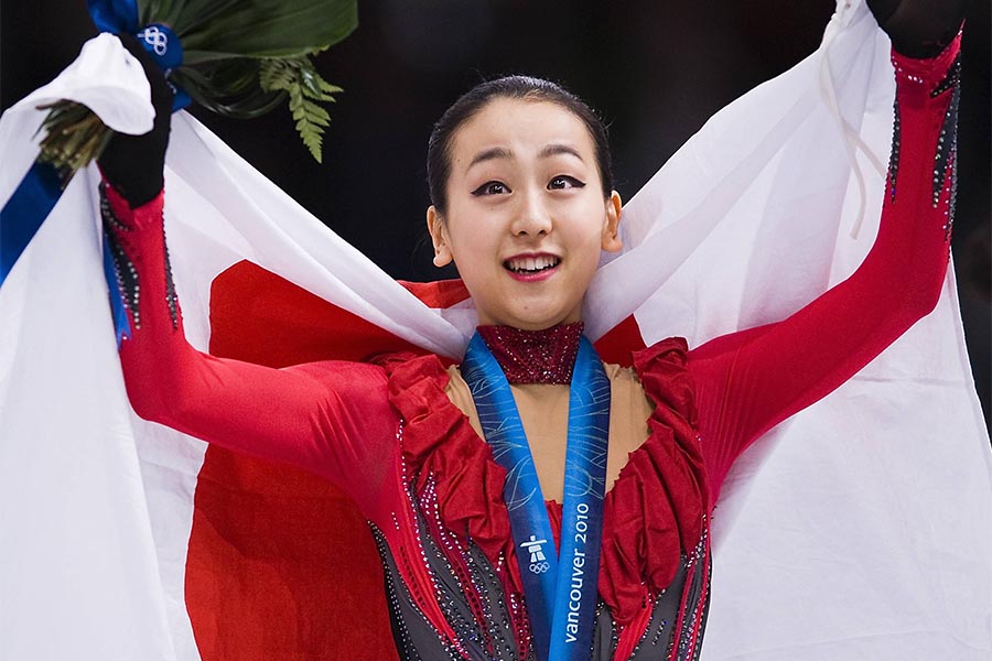バンクーバー五輪出場当時の浅田真央さん【写真：アフロ】
