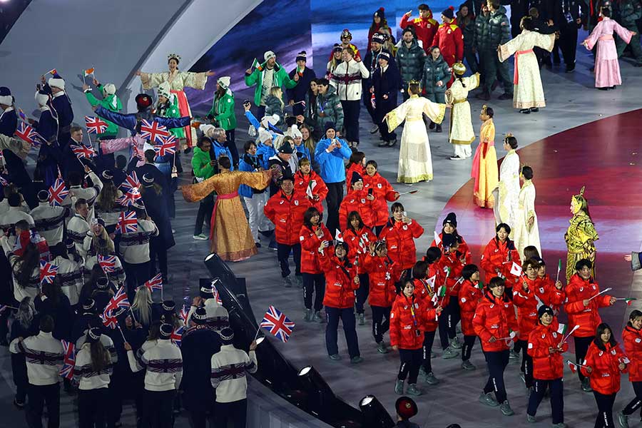 閉会式に日本出身の女優が登場し視聴者を驚かせた【写真：ロイター】