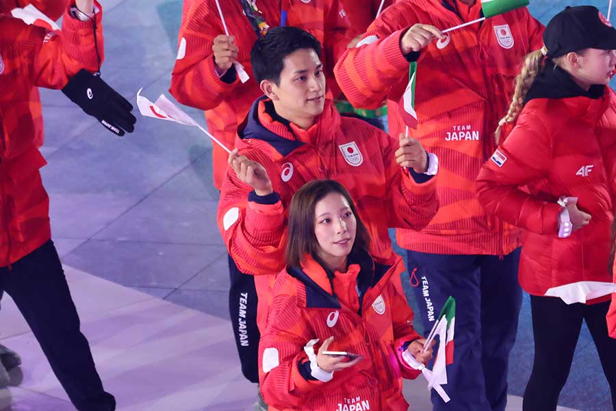 ミラノ・コルティナ五輪に出場した日本代表【写真：ロイター】