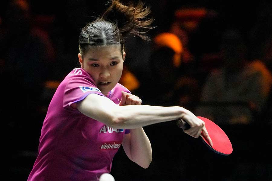 橋本帆乃香【写真：新華社/アフロ】