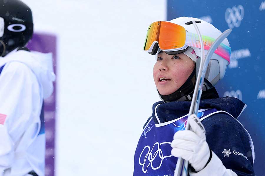 ミラノ・コルティナ五輪に出場した冨高日向子【写真:ロイター】
