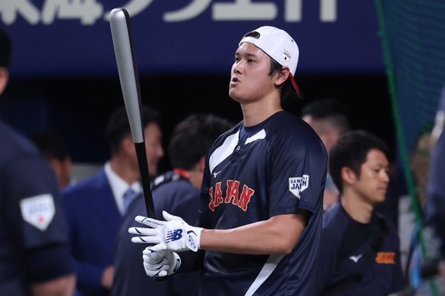 WBC側が大谷翔平だけ