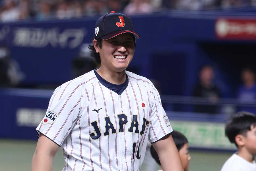 大谷翔平【写真： 加治屋友輝】