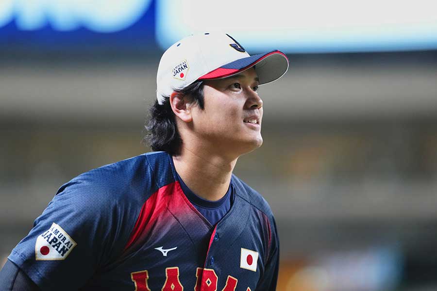 WBCに参戦している大谷翔平【写真：小林靖】