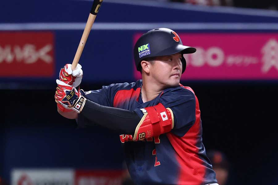 侍ジャパンの牧秀悟【写真: 加治屋友輝】