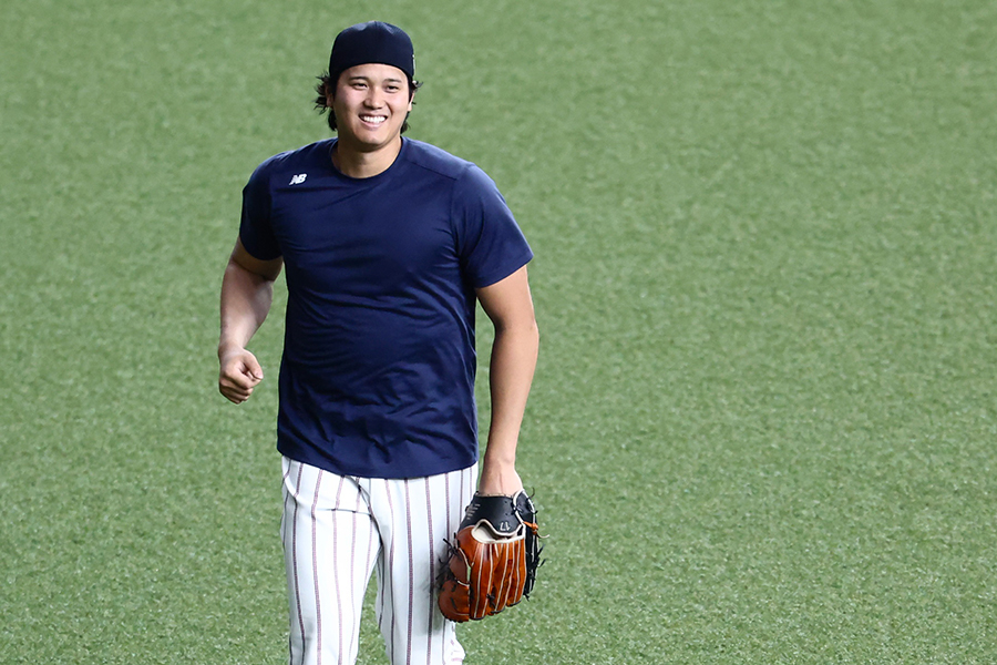 大谷翔平【写真：加治屋友輝】