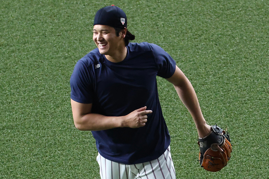 「侍ジャパン」の大谷翔平【写真：加治屋友輝】