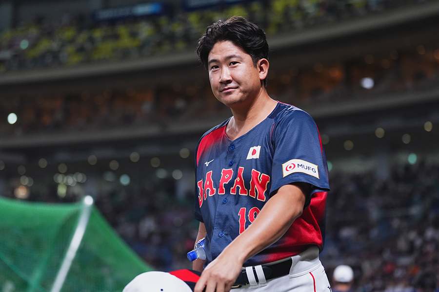 侍ジャパンの菅野智之【写真： 小林靖】