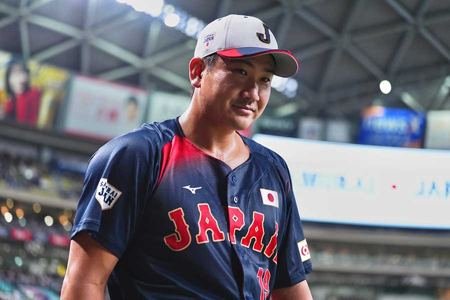 侍ジャパンの菅野智之【写真：小林靖】