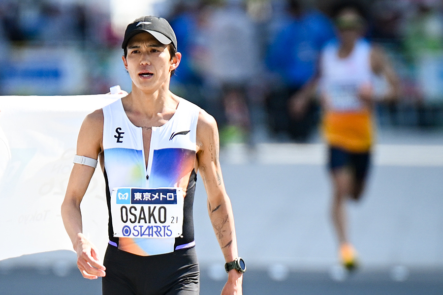 日本人トップの12位に入った大迫傑【写真：中戸川知世】