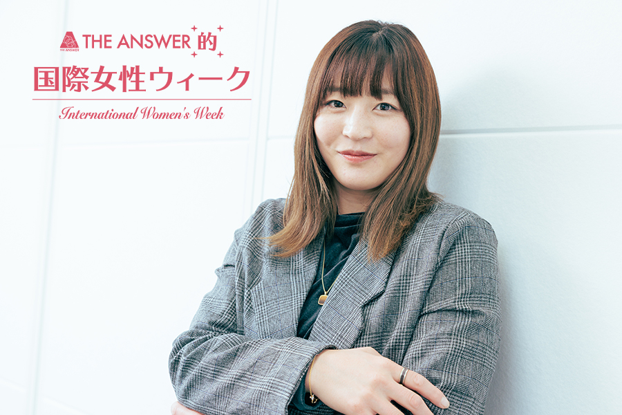 「卵子凍結」をテーマにTHE ANSWERのインタビューに応じた角田夏実さん【写真：松橋晶子】