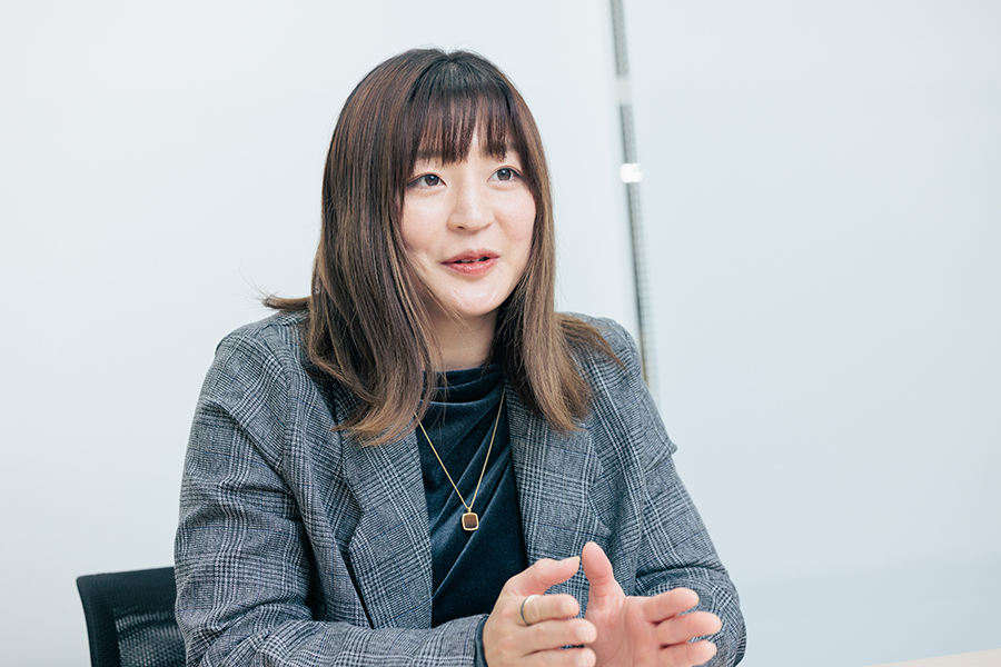 パリ五輪出場を目指していた時期に今後のキャリアについて考えたという角田さん【写真:松橋晶子】