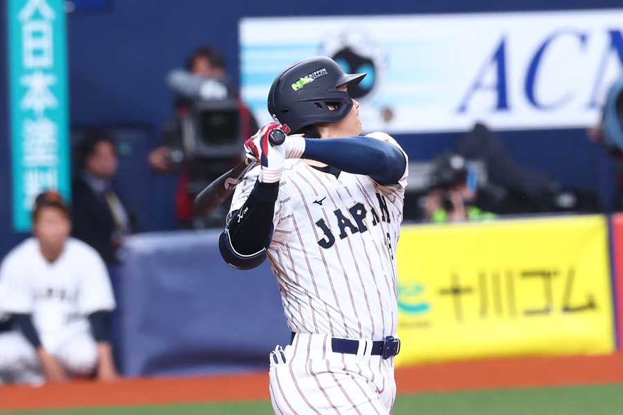 2番・DHで出場した大谷翔平【写真：加治屋友輝】