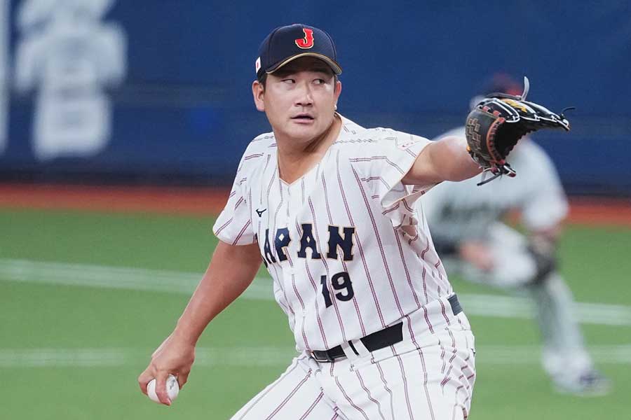 侍ジャパンの菅野智之【写真： 小林靖】