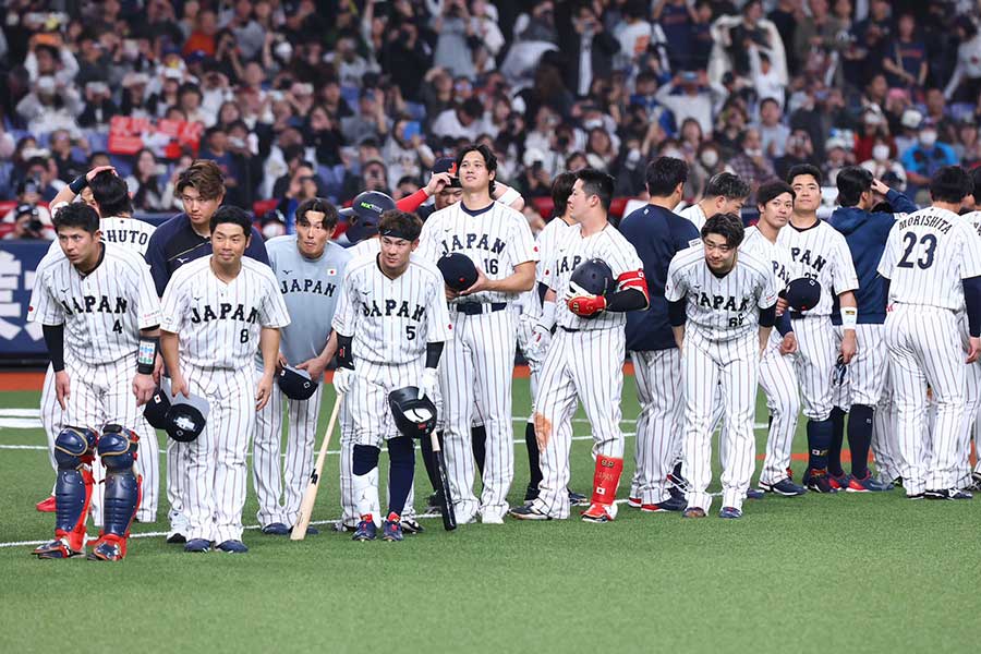 WBC連覇を目指す侍ジャパン【写真： 加治屋友輝】