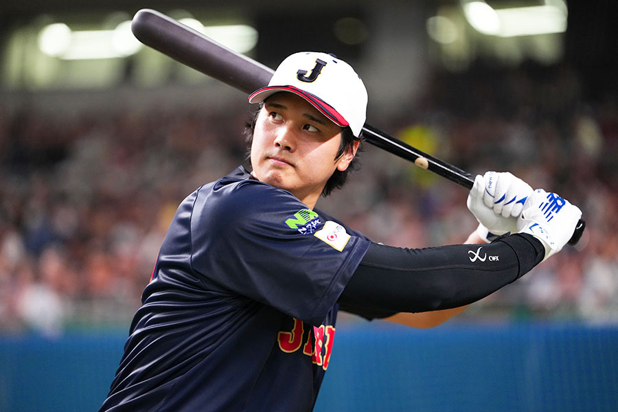 侍ジャパンの大谷翔平【写真:Getty Images】