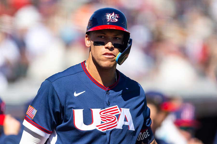 主将のアーロン・ジャッジ【写真：ロイター】