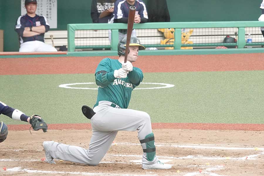 WBCは今回が初選出のクリス・バーク【写真：編集部】